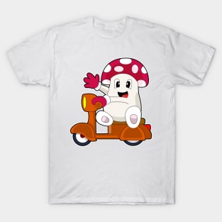 Mushroom Scooter T-Shirt